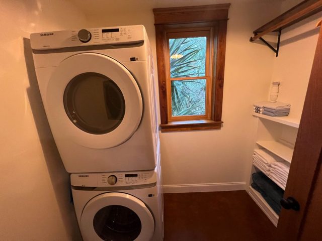 Laundry and closet