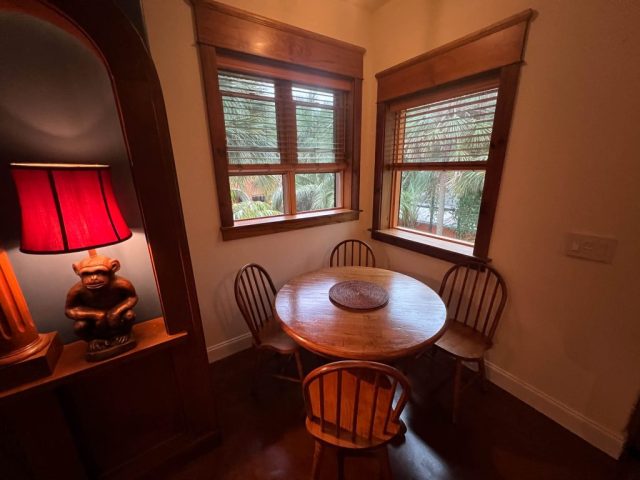 Dining area